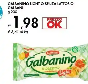 Bennet Galbani - Galbanino Il Senza Lattosio 230 G(ml) offerta