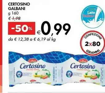 Bennet Galbani Galbani Certosino offerta
