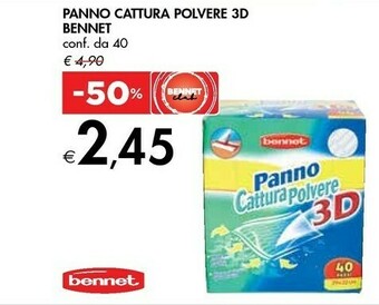 Bennet Bennet Panno Cattura Polvere 3d offerta