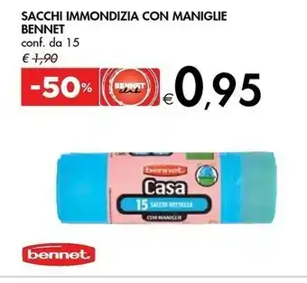 Bennet Bennet Sacchi Immondizia Con Maniglie offerta