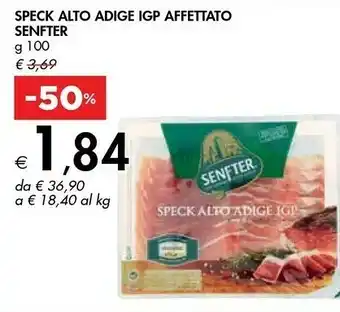Bennet Senfter Speck Alto Adige IGP 100 G(ml) offerta