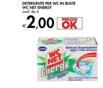 Bennet Wc net Energy Detergente Per WC In Buste offerta
