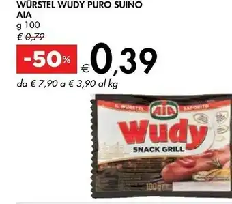 Bennet Aia Wudy Di Puro Suino 100 G(ml) offerta