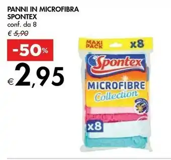 Bennet Spontex Panni In Microfibra offerta