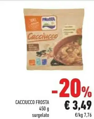 Conad Frosta Cacciucco offerta