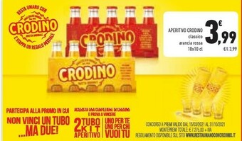 Conad Crodino Aperitivo Classico offerta