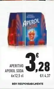 Conad Aperol Soda Aperitivo offerta