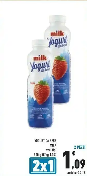 Conad Milk - Yogurt Da Bere Fragola offerta