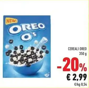 Conad Oreo Cereali offerta
