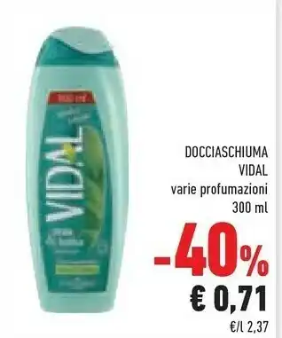 Conad Vidal Docciaschiuma offerta