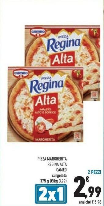 Conad Cameo Pizza Regina Margherita Alta offerta