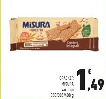 Conad Misura Crackers offerta