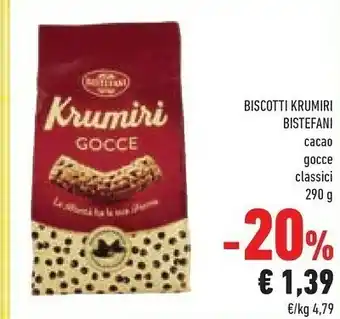 Conad Bistefani Biscotti offerta