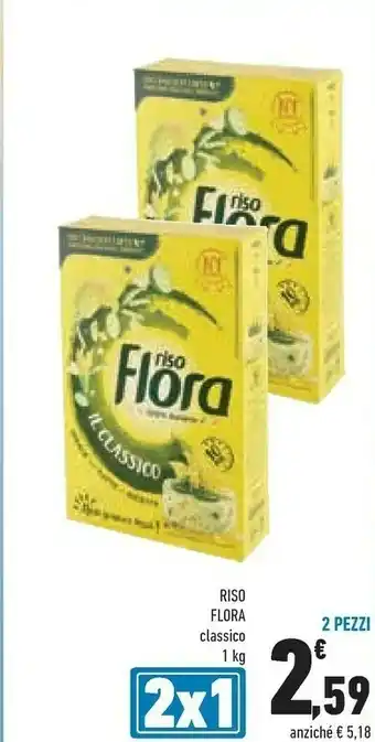 Conad Flora Riso Carnaroli offerta