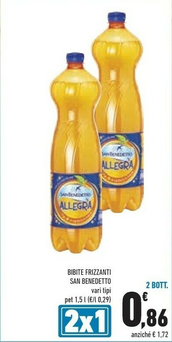 Conad San Benedetto Cedrata 1500 G(ml) offerta