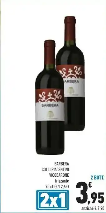 Conad Barbera Vicobarone Colli Piacentini offerta