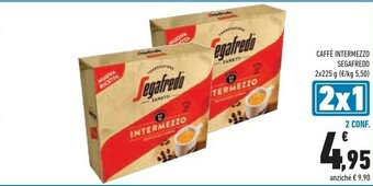 Conad Segafredo Caffe Intermezzo offerta
