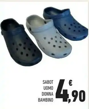 Conad Sabot Uomo offerta