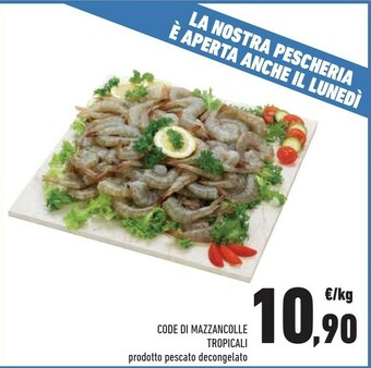 Conad Code Di Mazzancolle Tropicali offerta