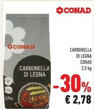 Conad Conad Carbonella Di Legna offerta