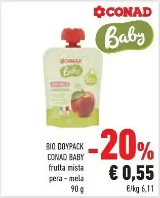 Conad Conad Baby Bio Doypack offerta