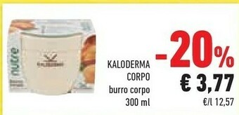 Conad Kaloderma Crema corpo offerta