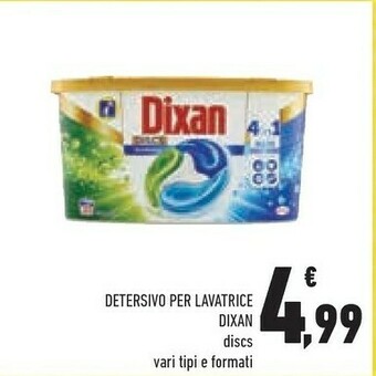 Conad Dixan Detersivo lavatrice offerta