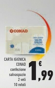 Conad Carta igienica offerta