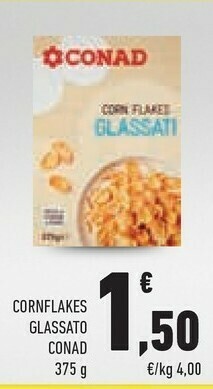 Conad Corn flakes offerta