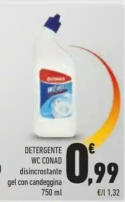 Conad Superstore Conad Detergente WC offerta