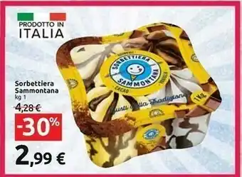 Carrefour Market Sammontana Sorbetteria Stracciatella, Mascarpone, Nocciolato, Spagnola 1000 G(ml) offerta