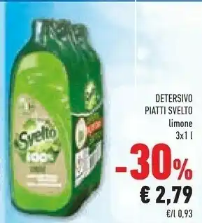 Conad Superstore Svelto Detersivo Piatti Limone offerta