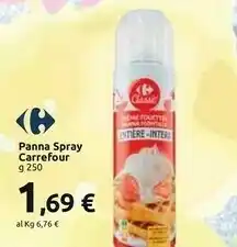 Carrefour Market Carrefour Panna Spray offerta