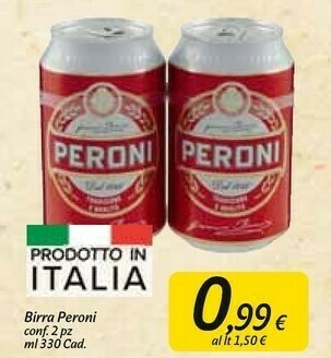 Carrefour Market Peroni Birra 330 G(ml) offerta