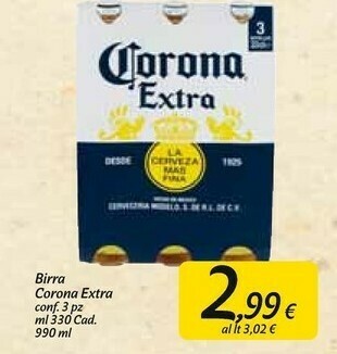 Carrefour Market Corona Extra Birra offerta