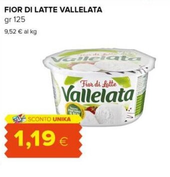 Tigre Vallelata Fior Di Latte gr 125 offerta
