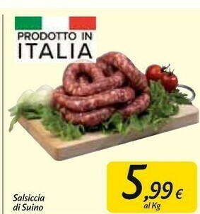 Carrefour Market Carrefour Salsiccia Di Suino offerta