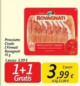 Carrefour Market Rovagnati Prosciutto Crudo I Firmati offerta
