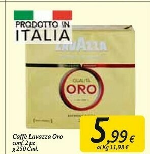 Carrefour Market Lavazza Qualità Oro 250 G(ml) offerta