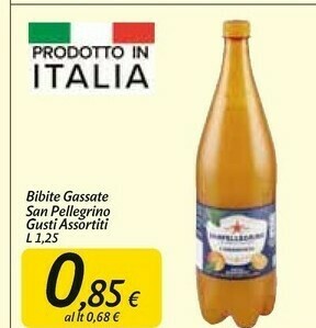 Carrefour Market San Pellegrino Bibite Gassate offerta