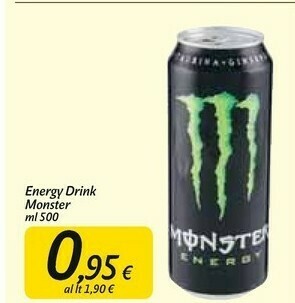 Carrefour Market Monster Energy Drink offerta