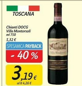 Carrefour Market Villa Montorsoli Chianti Docg offerta