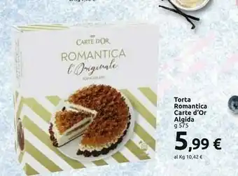 Algida Carte D'Or Patisserie Romantica Torta Gelato 545 G(ml)