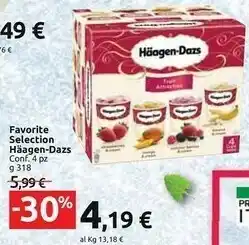 Carrefour Market Haagen-dazs Favorite Selection offerta