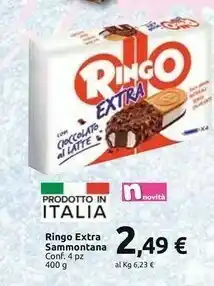 Carrefour Market Ringo Sammontana Extra offerta