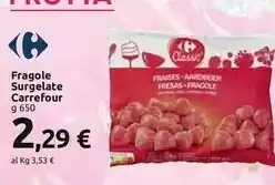 Carrefour Market Carrefour Fragole Surgelate offerta