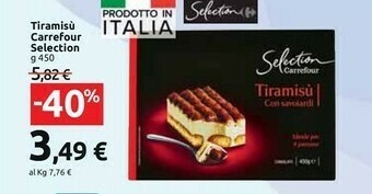 Carrefour Market Carrefour Tiramisu offerta