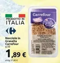 Carrefour Nocciole In Granella