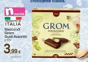 Carrefour Grom Gelato offerta