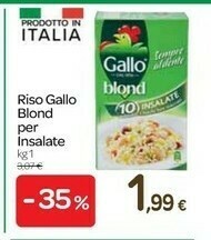 Carrefour Gallo Riso offerta
